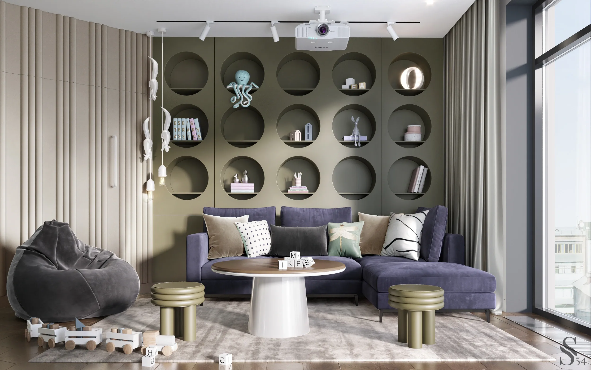 Футуризм в дизайне интерьера - описание стиля, идеи от Studia 54