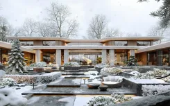 Люкс проектирование загородного дома в Московской области от Studia 54