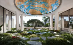 Ландшафтный дизайн виллы в Дубае от Studia 54