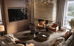 Premium interior design for the residence in Moscow by Studia 54 Premium interior design for the residence in Moscow by Studia 54