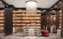 Оформление гардеробной комнаты - дизайн, идеи, планировка, советы