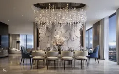 Expensive interior design in the apart-hotel by Studia 54