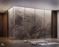 Expensive interior design in the apart-hotel by Studia 54