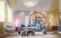 Сочетание цветов в интерьере - таблица, гид и правила подбора цветов