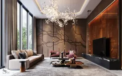 Interior design of a penthouse in Dubai by Studia 54