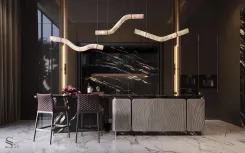 Interior design of a penthouse in Dubai by Studia 54