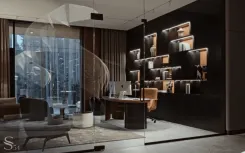 Эксклюзивный дизайн интерьера в особняке премиум-класса от Studia 54