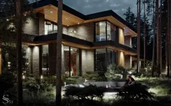 Эксклюзивный дизайн интерьера в особняке премиум-класса от Studia 54