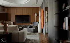 Эксклюзивный дизайн интерьера в особняке премиум-класса от Studia 54