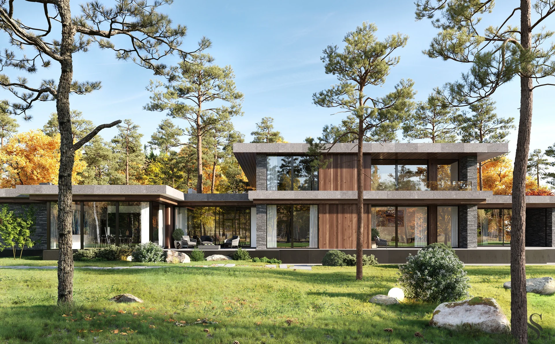 Дизайн проект интерьера ресторана Симпозиум в классическом стиле от Студия 54 Дизайн проект интерьера ресторана Симпозиум в классическом стиле от Студия 54