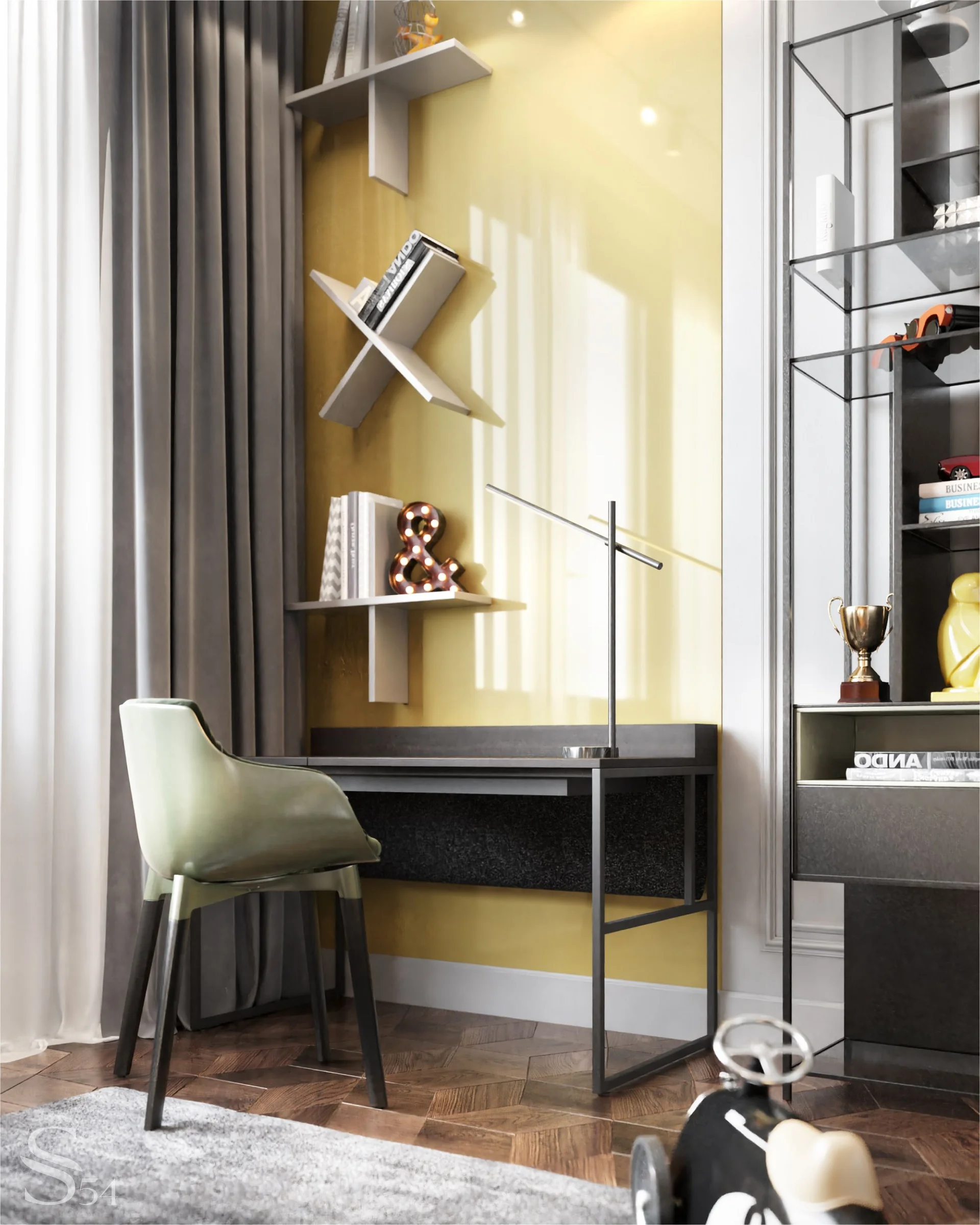 Exclusive interior design in the luxury mansion by Studia 54