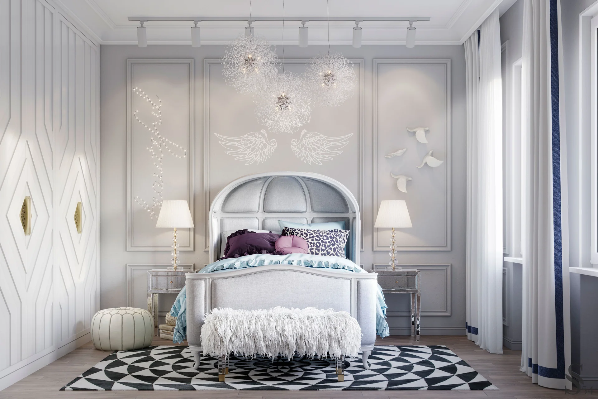 Luxury design for an apartment in Italy by Studia 54