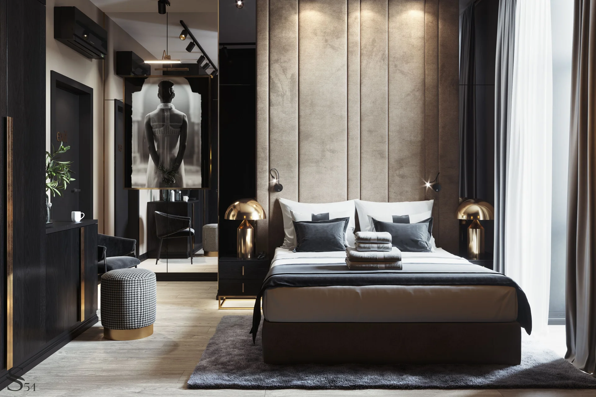 Роскошный дизайн проект интерьера резиденции в Марокко от Studia 54 Роскошный дизайн проект интерьера резиденции в Марокко от Studia 54