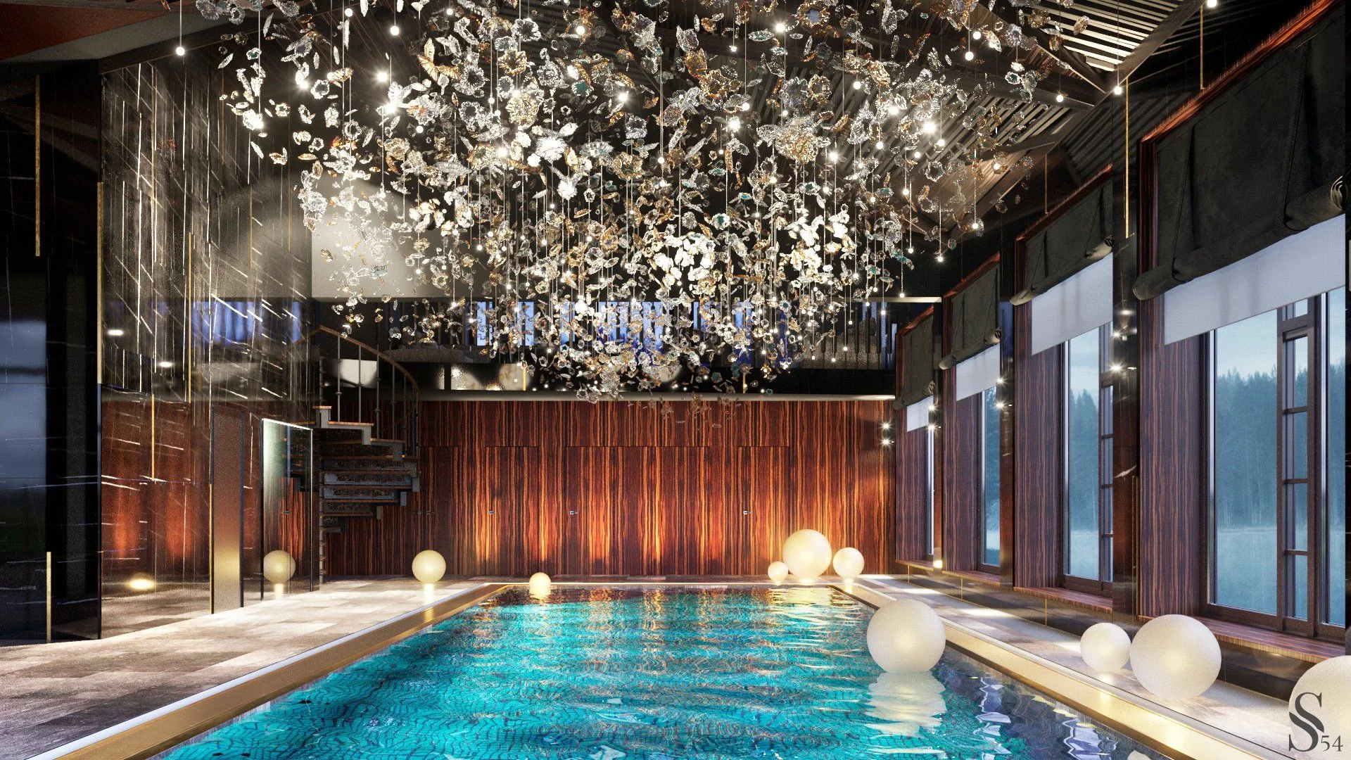 Luxury interior design in Barvikha by Studia 54