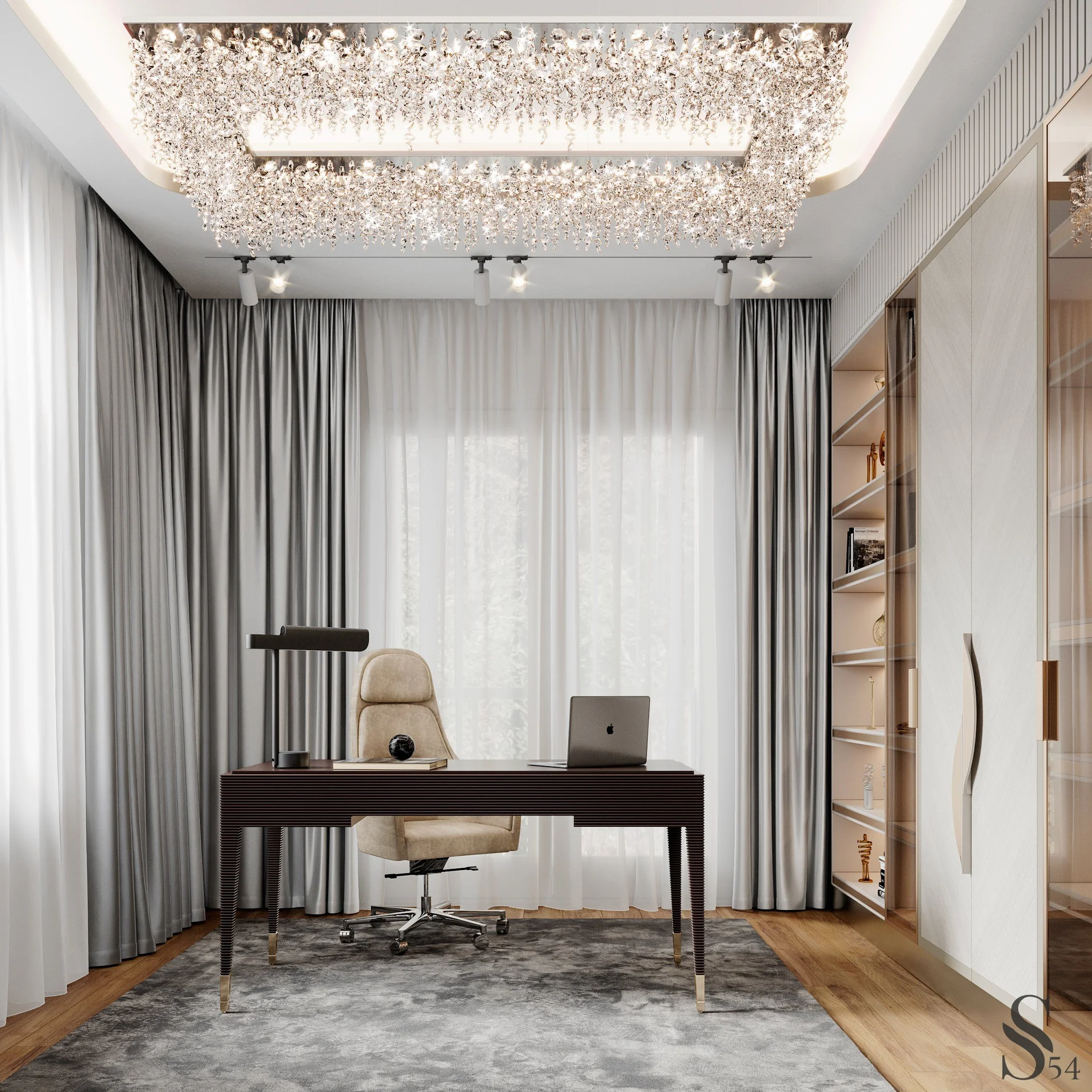 Luxury landscape design by Studia 54 in Switzerland