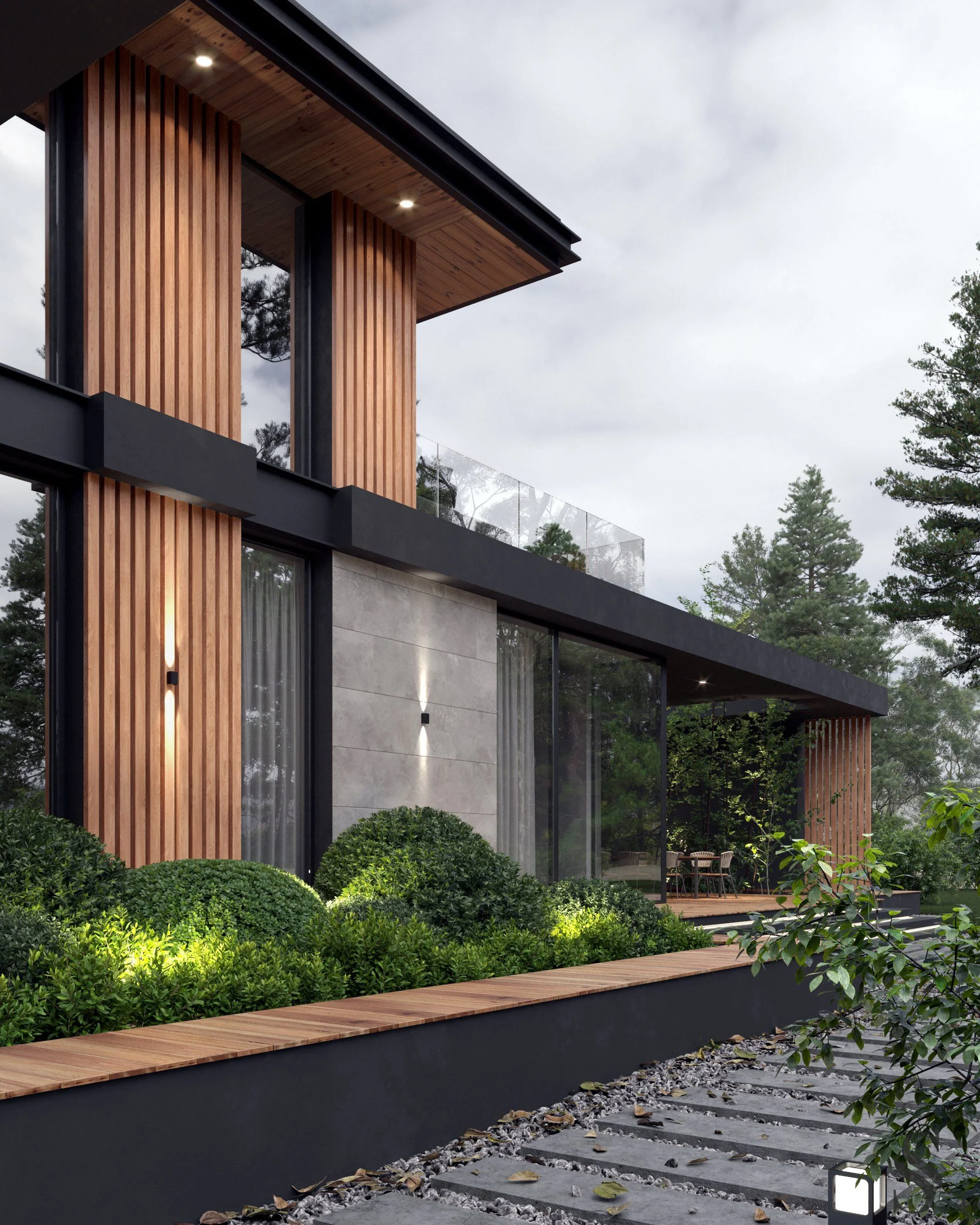 Термообработанное дерево