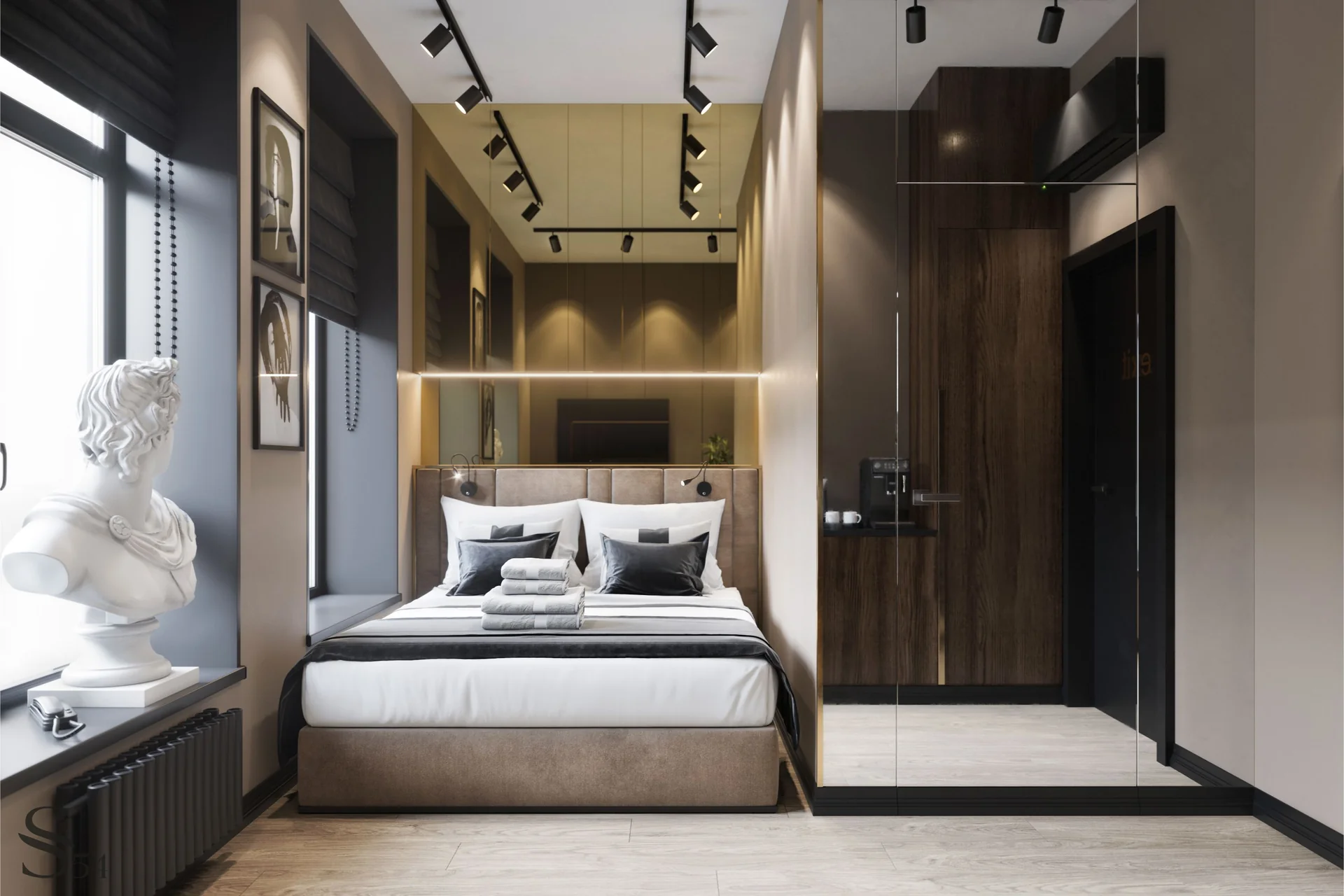 Элитный интерьер премиум класса в загородном доме от Студии 54 Элитный интерьер премиум класса в загородном доме от Студии 54