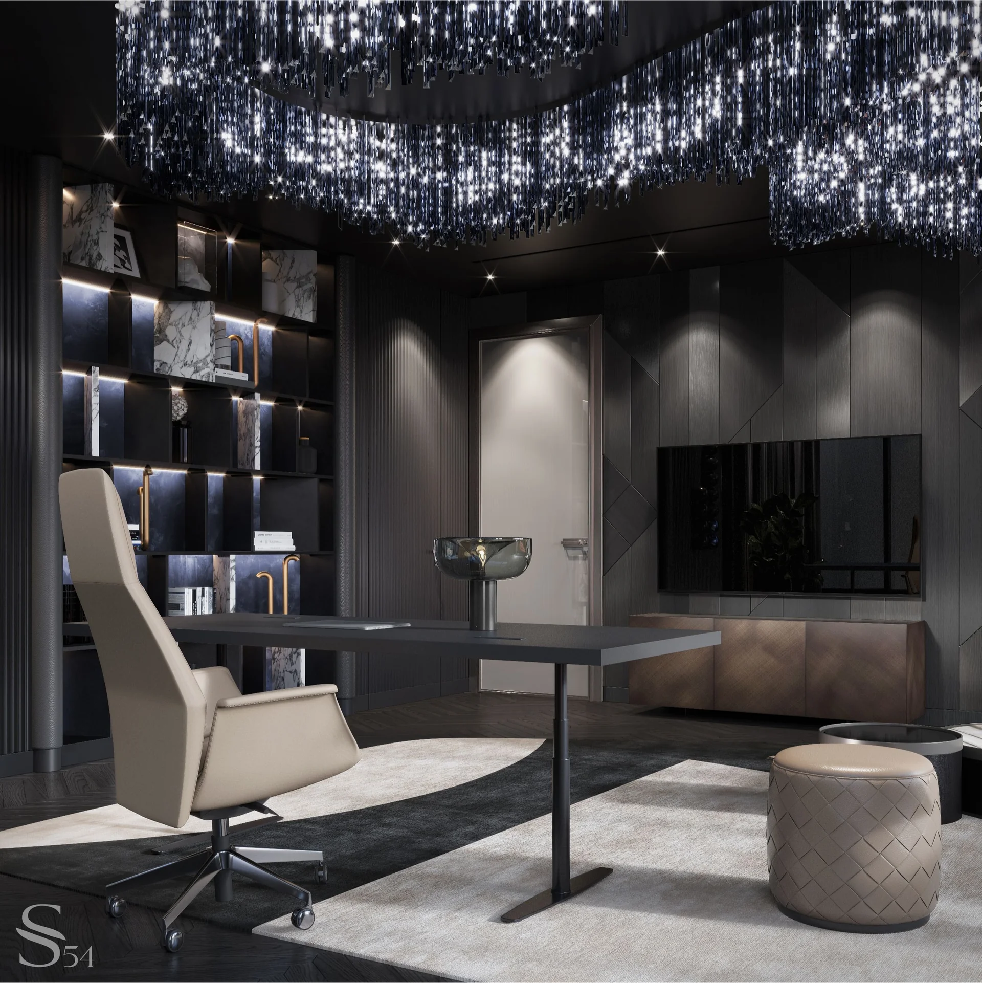 Interior design of a VIP residence in the elite village by Studia 54 Interior design of a VIP residence in the elite village by Studia 54