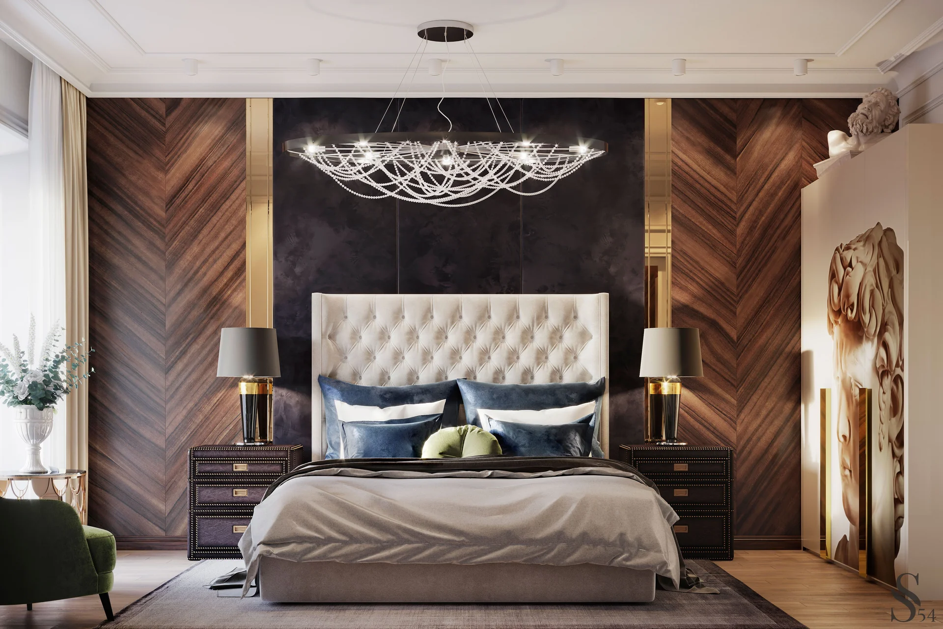 Luxury design for an apartment in Italy by Studia 54