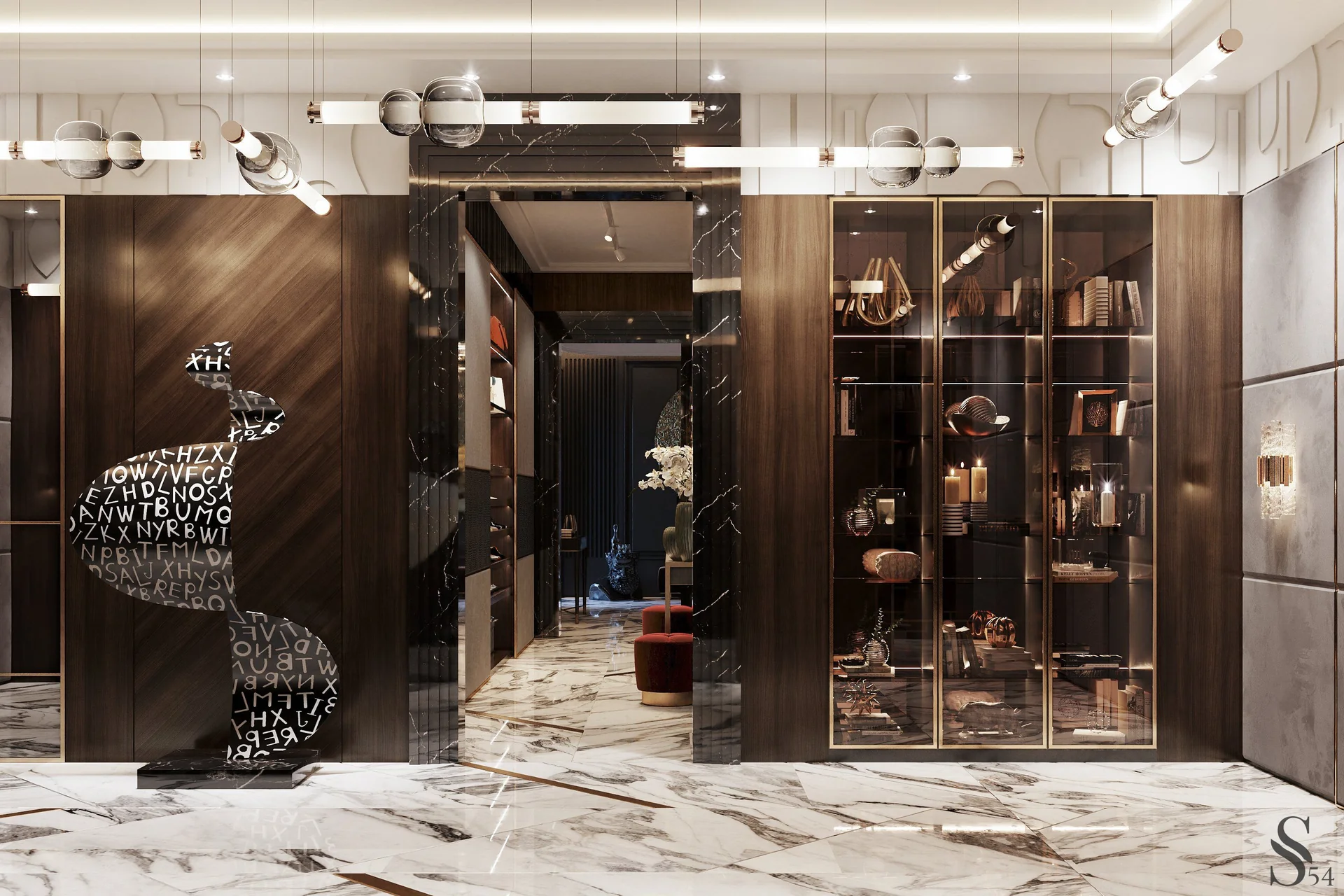 Мрамор в интерьере