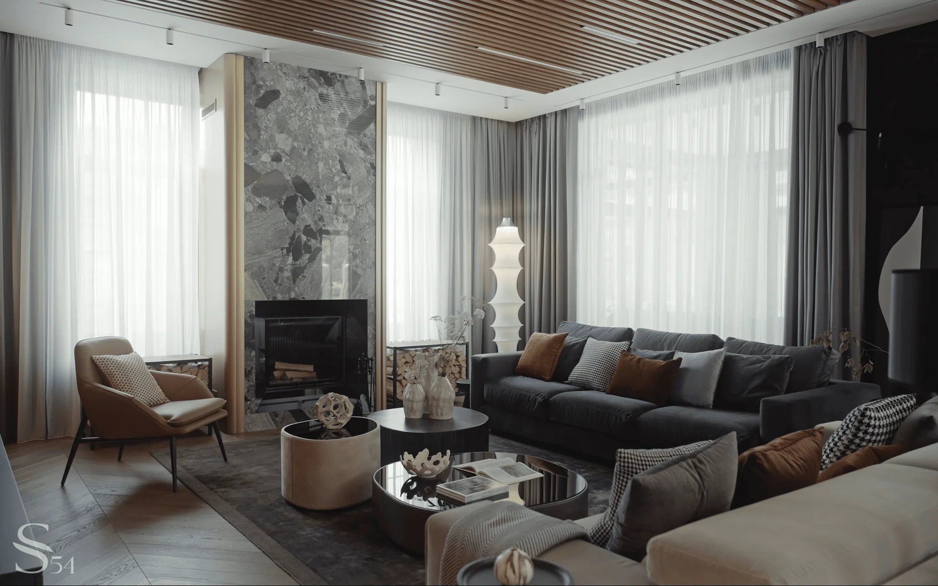 Реализованный проект дома премиум класса в КП Lagry Park от Studia 54