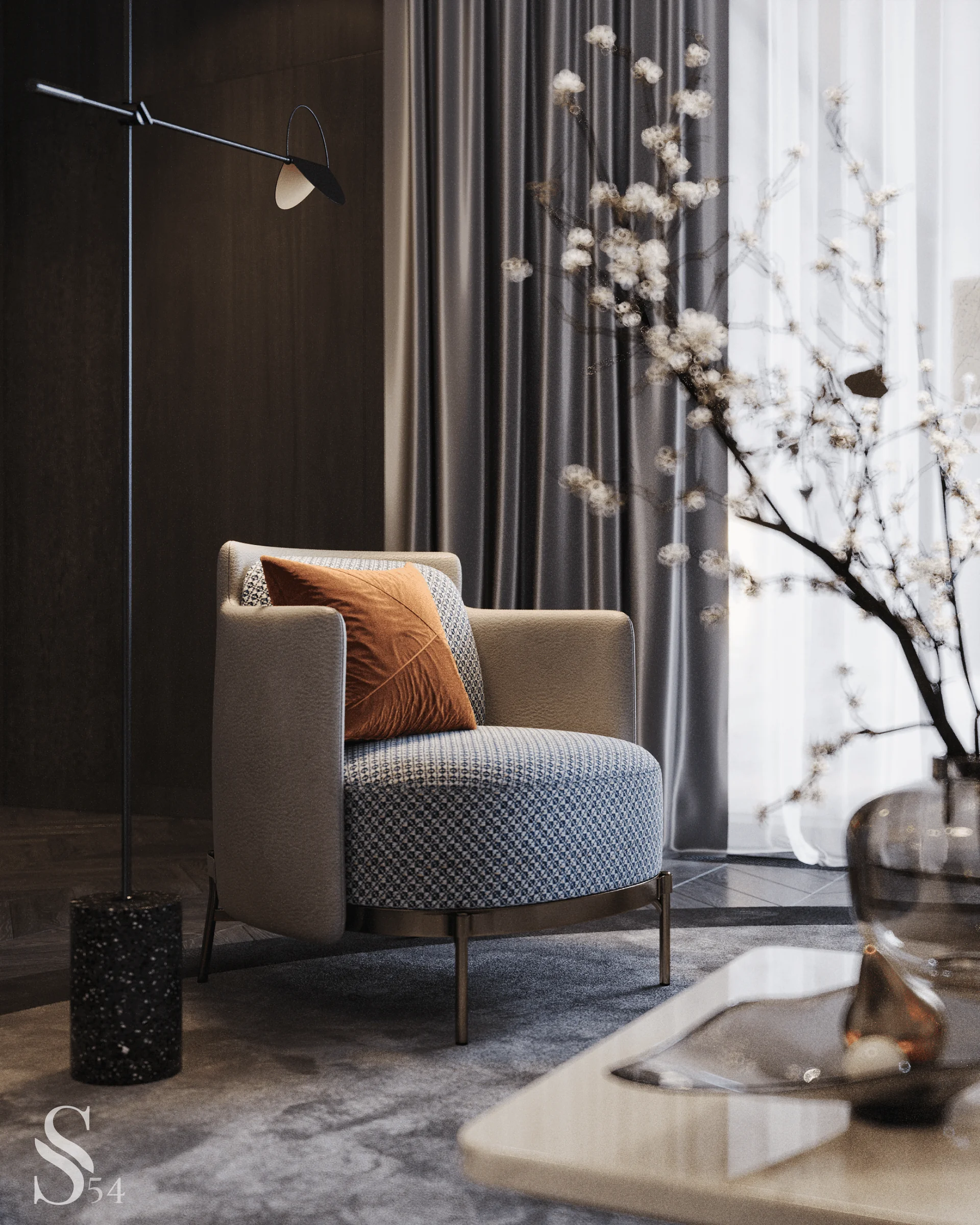 Кресло от Minotti