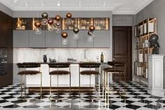 Design and interior of a luxury apartment: portfolio Studia 54