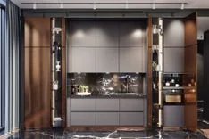 Интерьер элитной квартиры суперпремиум в Москва Сити от Studia 54