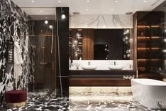 Interior of an expensive modern apartment from Studia 54 in Krestovsky De Luxe Residential Complex Interior of an expensive modern apartment from Studia 54 in Krestovsky De Luxe Residential Complex