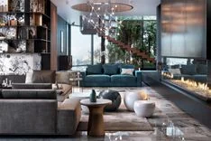 Detailed interior of a house in Sochi