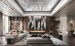 Luxury interior design for a mansion in St. Petersburg by Studia 54