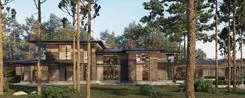 Project of elite green house in the forest by Studia 54