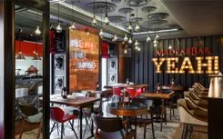 Interior design of a bar in St. Petersburg