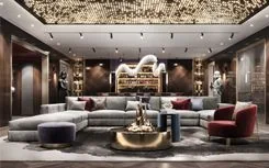 Interior design project of a modern villa in Croatia